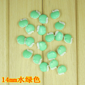 老山羊 苹果扣子  婴儿童宝宝棉线搭档 毛线装饰配件 手编DIY辅料