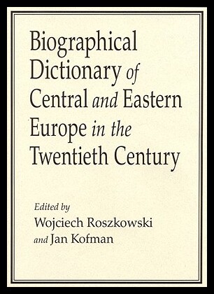 【预售】Biographical Dictionary of Central and Eastern Eu