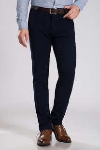 直筒商务裤 艾尔一诺男裤 直筒免烫抓绒长裤 休闲裤 子男729 秋冬新款