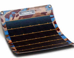 汉能/Hanergy 薄膜太阳能充电器充电纸7.7W 包邮