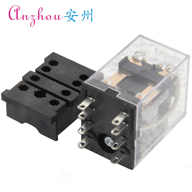 线路板继电器插座