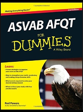 【预售】ASVAB Afqt for Dummies