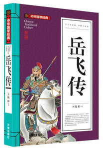 【买3本送1本】中华国学经典  岳飞传 钱彩 著 文白对照 原文注释译文 中国古典文学中小学生辅导书籍传统文化