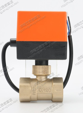 三线二控电动球阀三线一控电动丝扣球阀电动阀门DN15 20 25 32 40