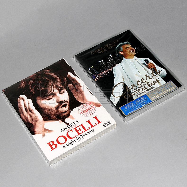 男高音安德烈波切俐 纽约中央公园演唱会\托斯卡纳之夜 2DVD