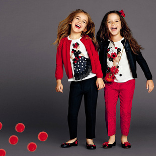 外贸女童装 欧美风 2015秋 女童蕾丝圆领儿童针织开衫 宝宝毛衣