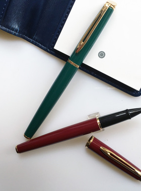 法国产WATERMAN/威迪文隽雅系列珍漆宝珠笔 签字笔多色无笔芯无盒