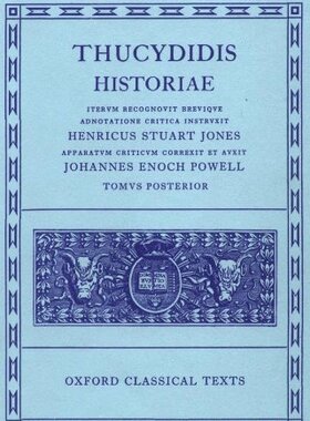 【预售】【预售】Thucydides Historiae Vol. II: Bo...