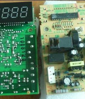 拆机美的微波炉 EM720FF1-NR EM720FF2-NA1电脑板EMXCCE4-03-K