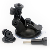 运动相机汽车载支架gopro10 5大疆灵眸吸盘玻璃固定配件