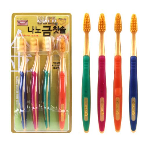 韩国正品牙刷纳米金纳米金牙刷