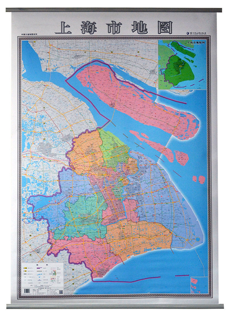 上海市地图挂图 1.