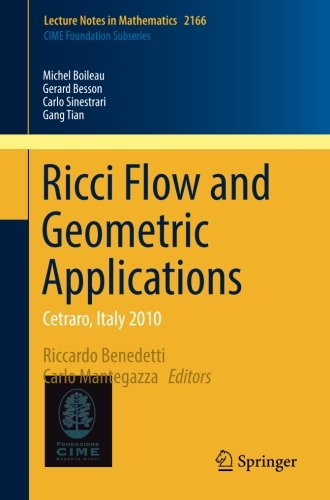 【预订】Ricci Flow and Geometric Applications-封面