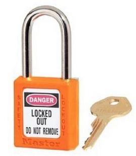 正品美国Master Lock玛斯特 410MCNORJ ABS工程塑料 绝缘挂锁