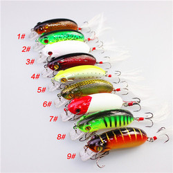 10 Colors Suspending Minnow Lures Hard baits Fresh Water Bass Swimbait Tackle Gear