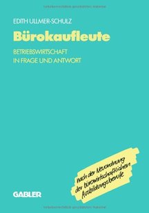 预售 Frage Burokaufleute Und... Betriebswirtschaft