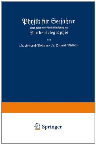 【预售】Physik Fur Seefahrer Unter Besonderer Berucksi... 书籍/杂志/报纸 科普读物/自然科学/技术类原版书 原图主图