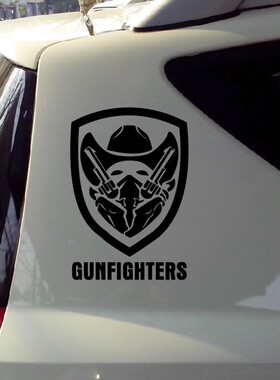 牛牛潮贴车贴VW高尔夫GTIGLI速腾迈腾尚酷神枪手反光车贴