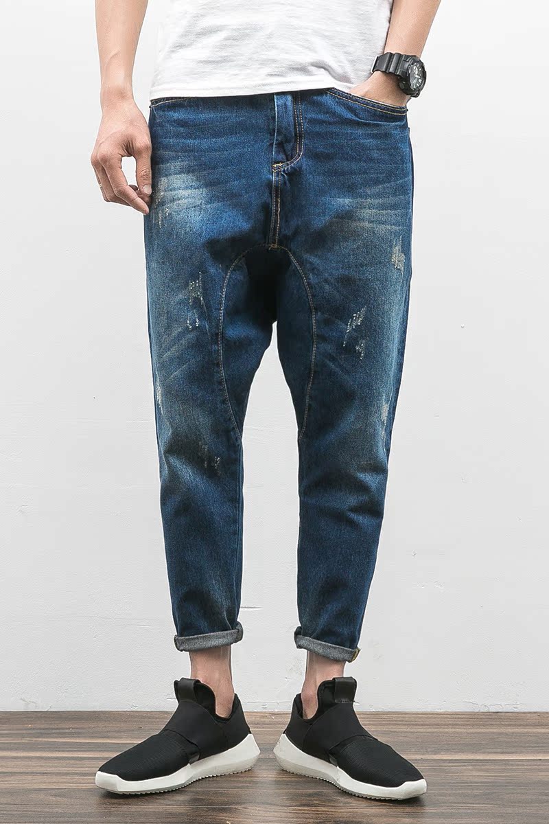 Jeans pour jeunesse Sarouel en coton pour été - Ref 1482674 Image 6