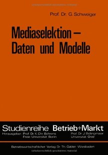 Und Daten Mediaselektion Modelle 预售