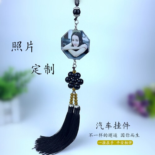 后视镜创意定制女神款汽车挂件