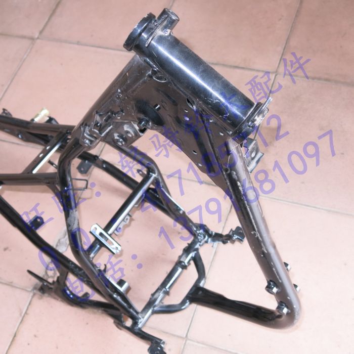 轻骑铃木悍骏车架主大梁