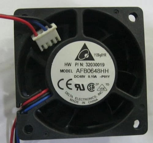 台达 6025 CPU散热器风扇 AFB0648HH 48V 0.10A双滚珠 变频器风扇