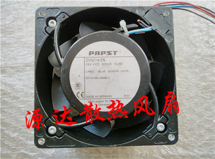 DV5214/2N 原装德国PAPST 24V 825mA 19.8W 12738设备风扇