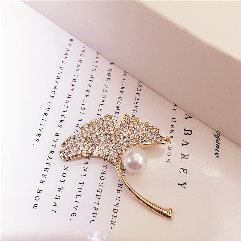 Broche femme en Zircon diamant - Ref 1187324 Image 4