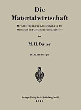 【预订】Die Materialwirtschaft: Ihre Anwendu...