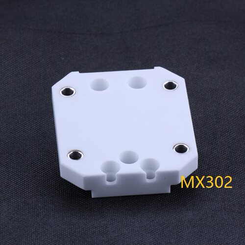 镁溪MX302-2 MX303美溪慢走丝上机头U型陶瓷绝缘板 京美下陶瓷块