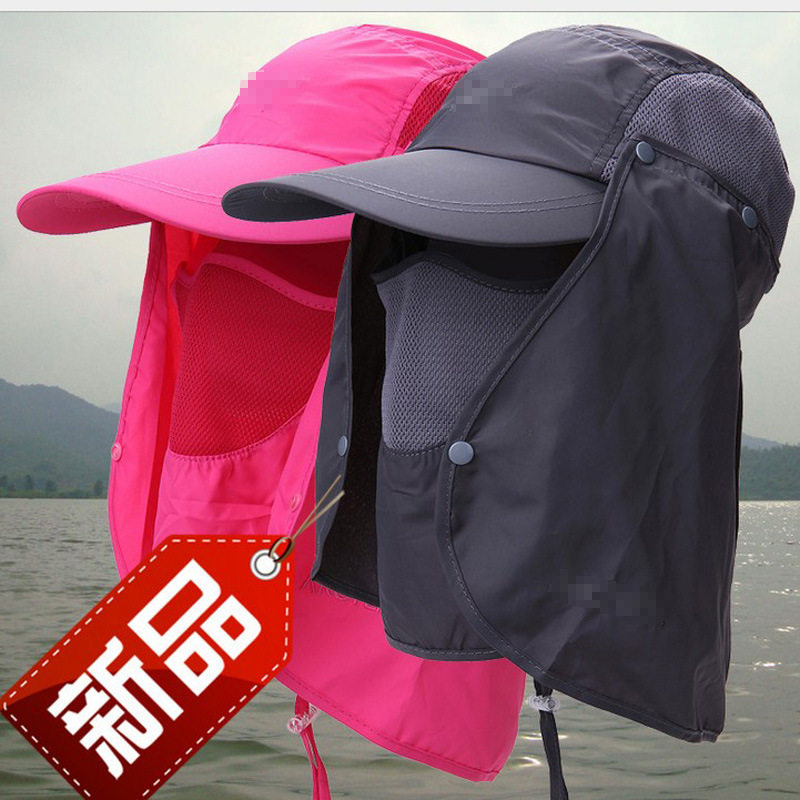 Quick drying ultraviolet-proof sunlight neck Sunscreen men and women Outdoor Tourism Hat Eyein the Accessories/Leather belt/Hat/Muffler , Hat  category - from Buy2taobao.com to provide professional Taobao agent buy service