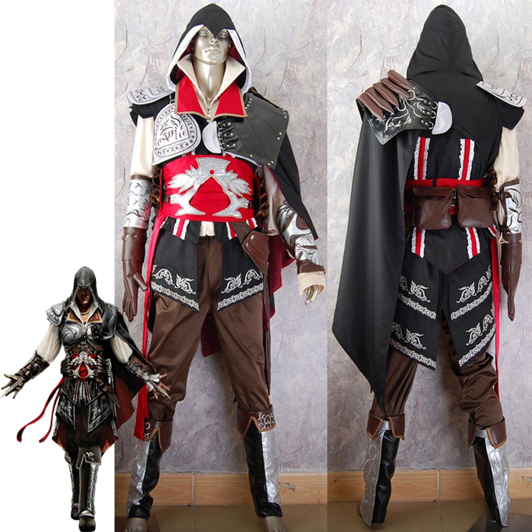 动漫cos服刺客信条艾吉奥cosplay服装 Ezio costume万圣节服装-封面