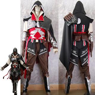 动漫cos服 刺客信条 艾吉奥cosplay服装 Ezio costume 万圣节服装