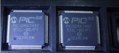 PIC32MX795F512L-80I/PF TQFP100 32位单片机 MICROCHIP 原装正品