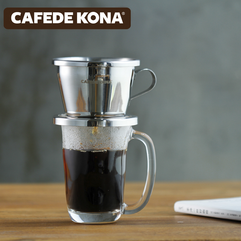 CAFEDE KONA¿§·Èºø »§ÍâÊֳ忧·ÈµÎ©ʽ²»Ðâ¸ÖµÎµÎºø ¿§·È³åÅݺø