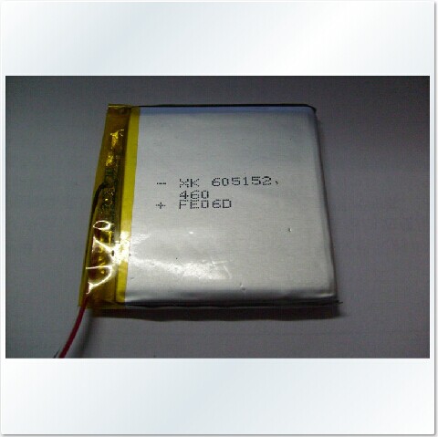 3.7V聚合物锂电池 605152 MP3 MP4 MP5 GPS 蓝牙小音响 录音笔
