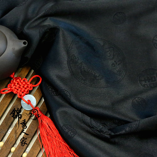 布料仿古风提花服装丝绸缎