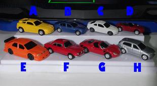 正版 KYOSHO 阿尔法 罗密欧 名车 合金汽车模型 玩具