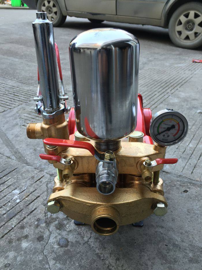 80型90型120型5200三缸柱塞泵农用喷雾打药高压喷雾器大型压力泵