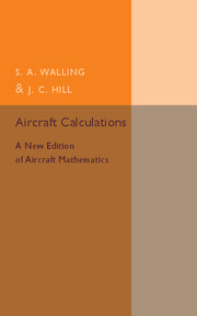 【预订】Aircraft Calculations