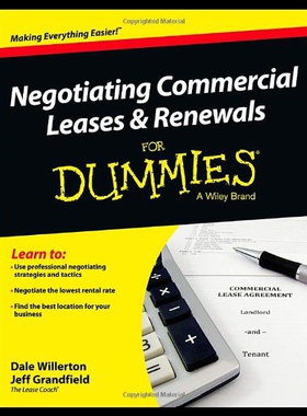 【预售】Negotiating Commercial Leases & Renewals for Dumm