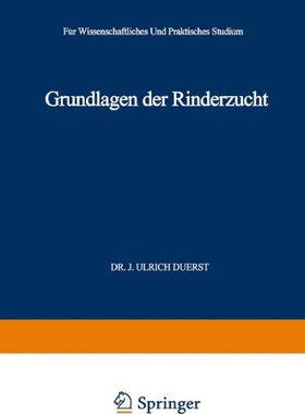 【预订】Grundlagen Der Rinderzucht: Eine Dar...