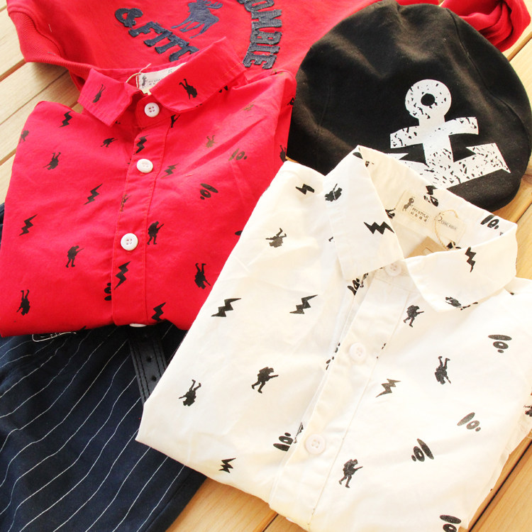 Chemise garcon à manche longue - Ref 2073770 Image 1