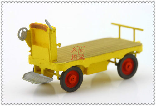 久安铁道 ARTITEC 1:87 387.31-YW 站台行李转运推车 黄色