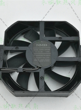 NMB 2406ML-09W-B20 7V 0.10A 6015 6CM 2线0.2CM插头 投影机风扇