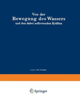 【预订】Von Der Bewegung Des Wassers Und Den...