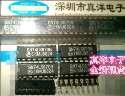 SN74LS670N  74LS670N MOT DIP全新原装实体店现货
