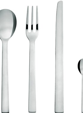 100%英国原装进口A di Alessi Santiago Couverts刀叉24件套装