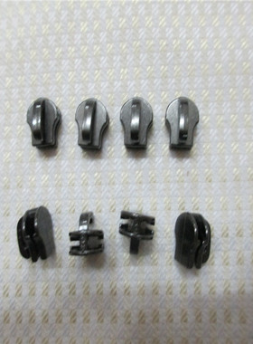 日本原装进口YKK Excella 金属拉链头3号拉头圆头枪色 皮具箱包用